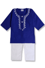 Kids Mustard Kurta Pajama Set